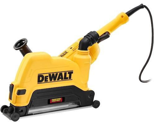 DEWALT kutna brusilica DWE492K-QS sa poklopcem za beton