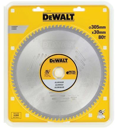 DEWALT list kružne pile za rezanje čelika, aluminija i nehrđajućeg čelika 305x30mm 80Z DT1916-QZ