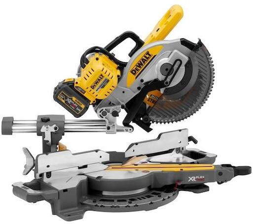 DEWALT akumulatorska potezna pila 250MM FLEXVOLT 54V 2X6AH s punjačem DCS727T2-QW
