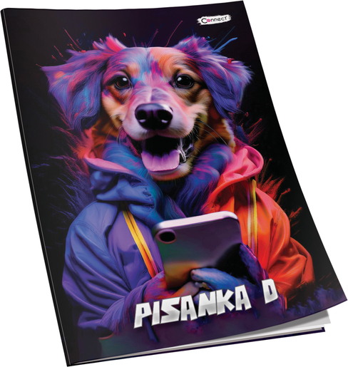 Pisanka D Connect Girl+ Soft, B5 linije,