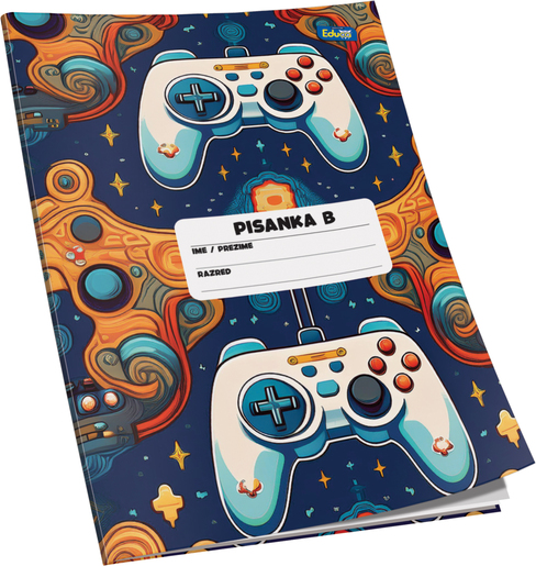 Pisanka B Educa, B5 linije, 16 listova, meki uvez