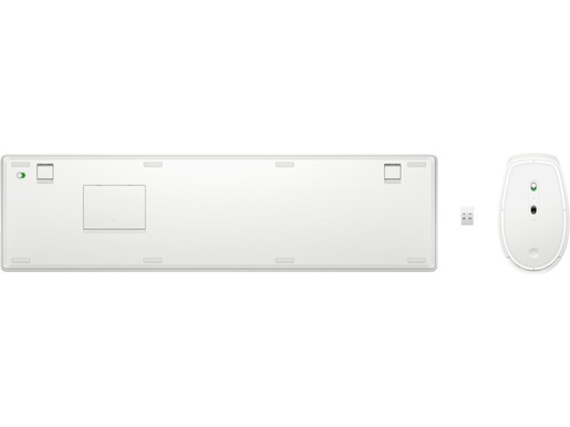 HP 650, bežična tipkovnica + miš, USB, bijela (4R016AA)