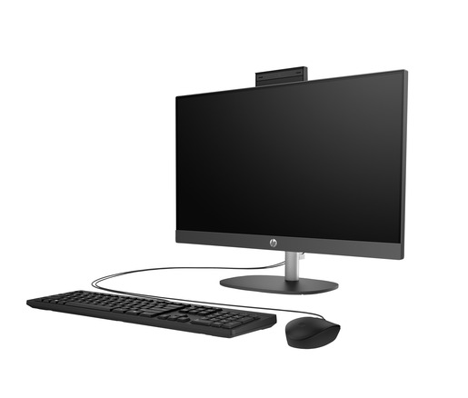 HP ProOne 245 G10 AiO, A54ZTET, 23.8'' FHD IPS, AMD Ryzen 3 7320U, 8GB RAM, 512GB SSD, AMD Radeon 610M Graphics, FreeDOS, stolno računalo