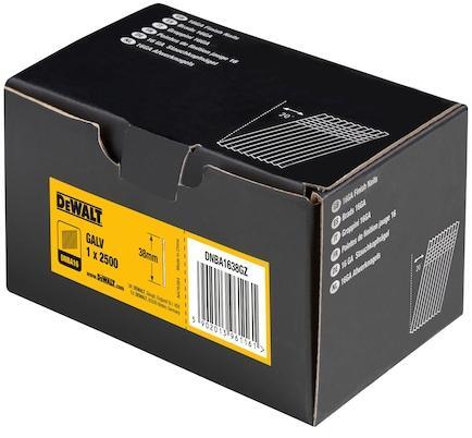 DEWALT Čavli završni 1,6X38MM DNBA1638GZ 2500 kom.