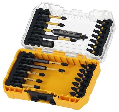 DEWALT set bitova 25/1 DT70730T-QZ 25-57-89MM S DRŽAČEM I NASADNIM KLJUČEM 8MM