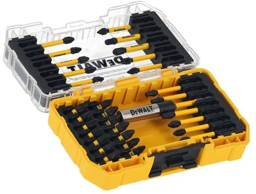 DEWALT set bitova 25/1 DT70730T-QZ 25-57-89MM S DRŽAČEM I NASADNIM KLJUČEM 8MM
