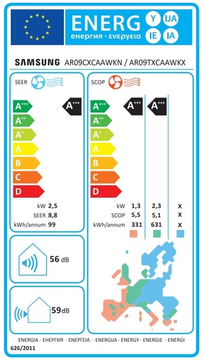 Samsung klima uređaj WindFreeTM Elite AR09CXCAAWKN