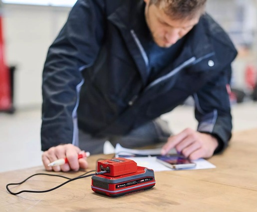 EINHELL USB prijenosni adapter za PXC bateriju TE-CP 18 Li USB A/C-Solo