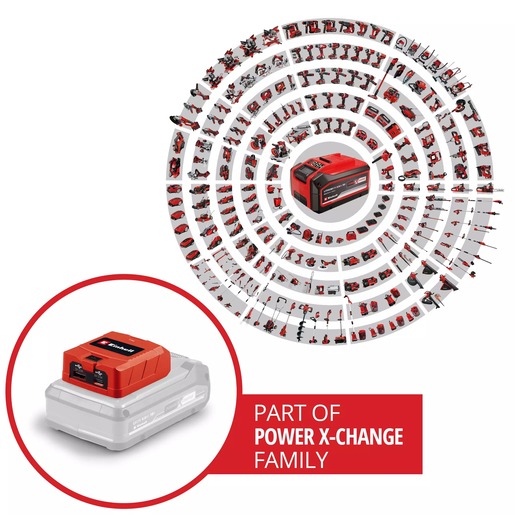 EINHELL USB prijenosni adapter za PXC bateriju TE-CP 18 Li USB A/C-Solo