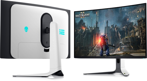 Dell 32" Alienware Gaming monitor AW3225QF, 4K OLED, 240Hz, 0.03ms, NVIDIA G-SYNC, 2xHDMI, DisplayPort, USB Hub, Pivot
