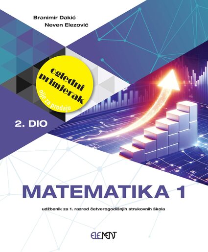 Matematika 1, pristupni kôd za elektronički dio udžbenika za 1. razred gimnazija i strukovnih škola (3 ili 4 sata nastave tjedno)