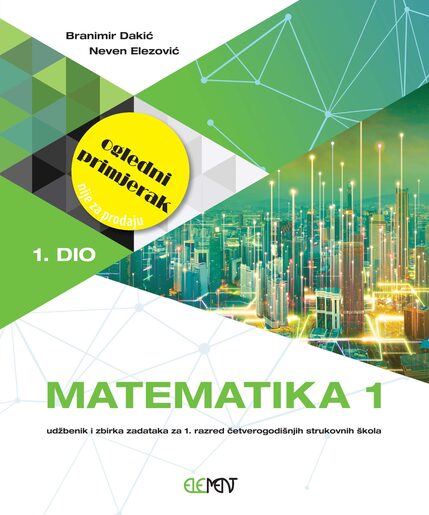 Matematika 1, 1. dio, udžbenik (2025.)