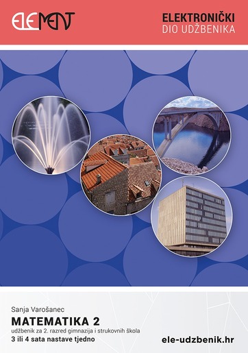 Matematika 2, pristupni kôd za elektronički dio udžbenika za 2. razred gimnazija i strukovnih škola (3 ili 4 sata nastave tjedno)