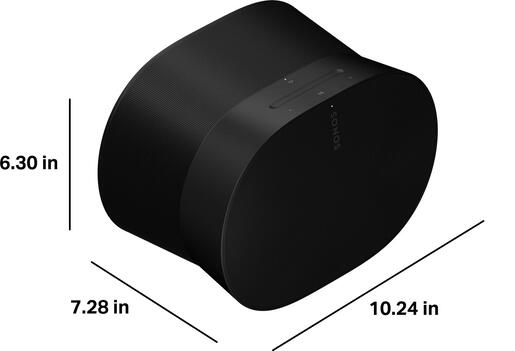 Sonos Era 300 prijenosni Bluetooth zvučnik, crni
