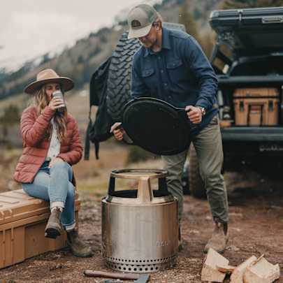 Solo Stove Griddle Top, mali griddle poklopac za vatrenu posudu