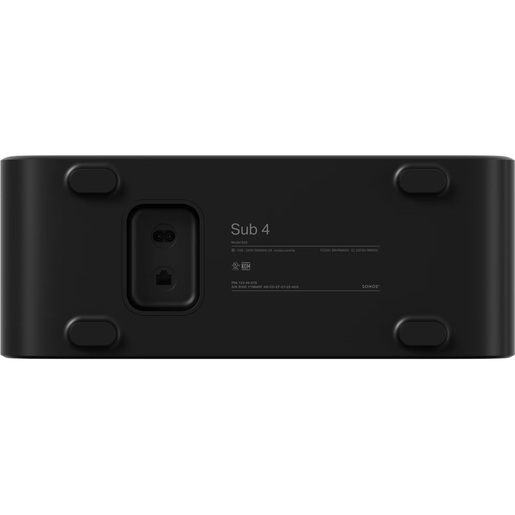 Sonos Sub 4 subwoofer, crni