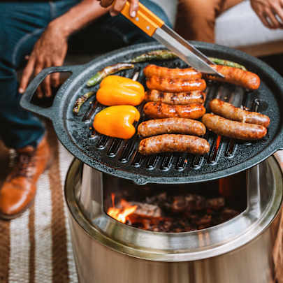 Solo Stove Bonfire Grill Top komplet za Bonfire vatrenu posudu