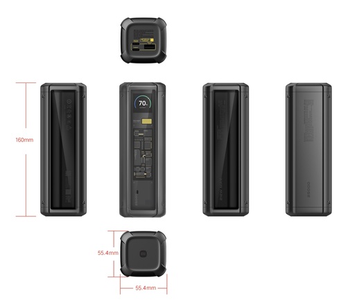 Xiaomi 212W HyperCharge Power Bank 25000mAh GL