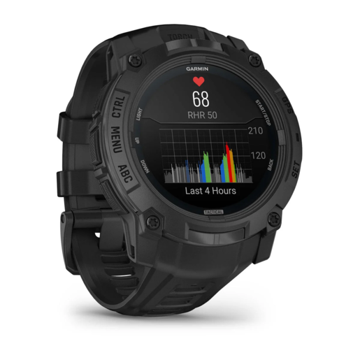Garmin Instinct 3 50mm Tactical AMOLED Black, 010-03020-50, pametni sat