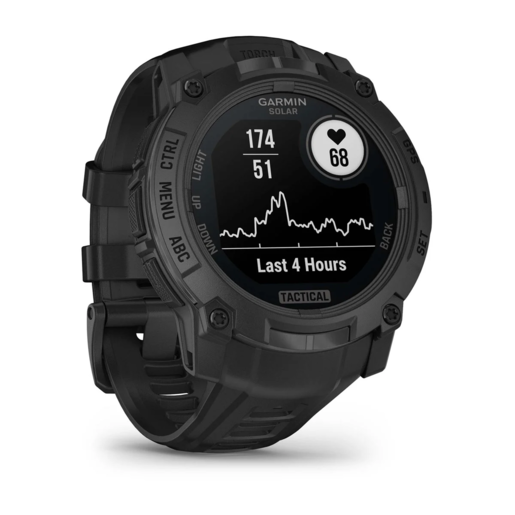 Garmin Instinct 3 50mm Tactical SOLAR Black, 010-02935-50, pametni sat