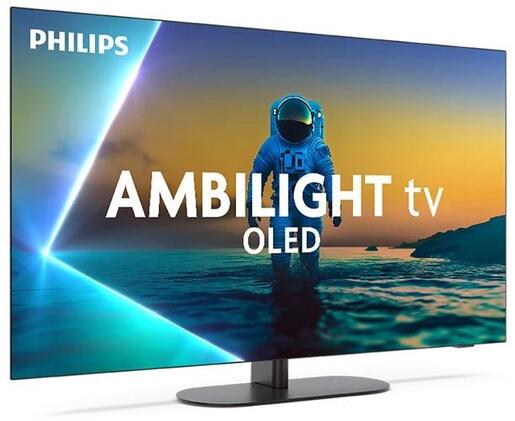 Philips 65" OLED TV 65OLED820/12, 4K UHD, Ambilight, Google TV, P5 AI Picture Engine, Dolby Vision & Dolby Atmos