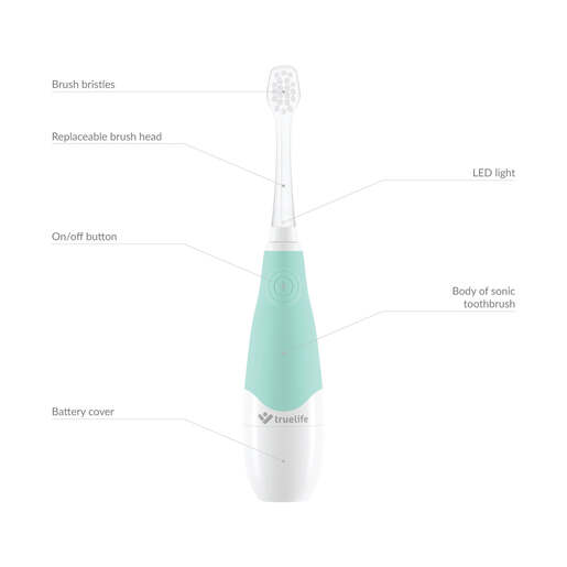 TRUELIFE dječja električna četkica SonicBrush Baby G