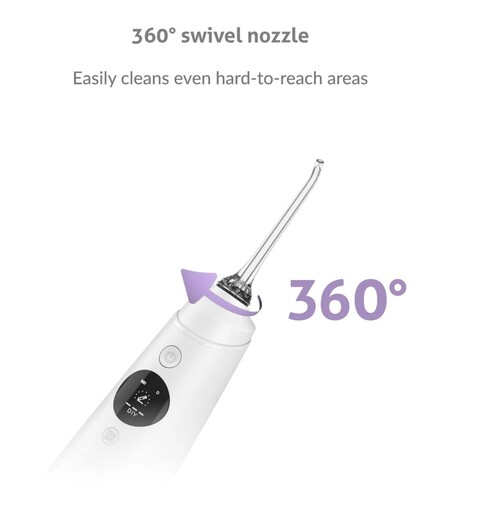 TRUELIFE oralni tuš AquaFloss Compact C300, bijeli