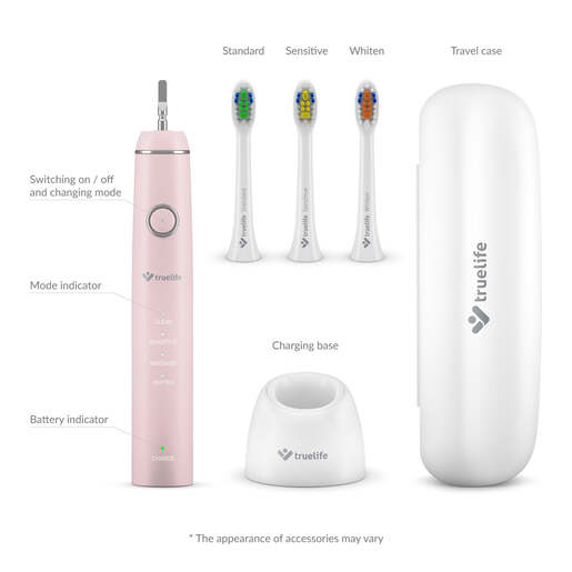 TRUELIFE električna četkica SonicBrush Compact Pink