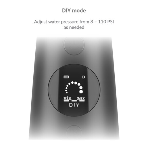 TRUELIFE oralni tuš AquaFloss Compact C300, crni