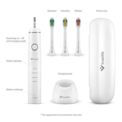 TRUELIFE električna četkica SonicBrush Compact Duo