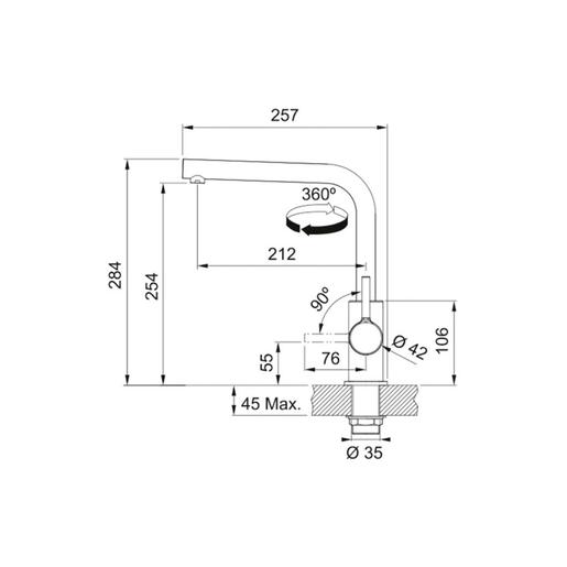 Franke set sudoper Maris MRX 210-50 TL + slavina LINA L