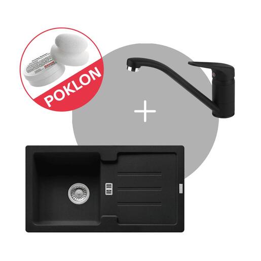 Franke set sudoper Strata STG 614-78 + slavina NOVARA PLUS