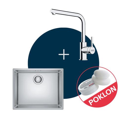 Franke set sudoper Maris MRX 110-50 + slavina LINA L