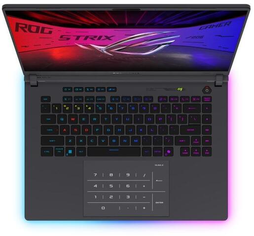 ASUS ROG Strix G16 G615LW-S5031W, 16" WQXGA, Intel Core Ultra 9 275HX, 32GB RAM, 2TB PCIe SSD, NVIDIA GeForce RTX 5080, Windows 11 Home, gaming laptop