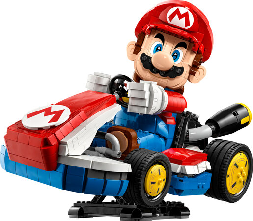 LEGO® Super Mario™: Mario Kart™: Mario i Standard Kart, kolekcionarski model 72037