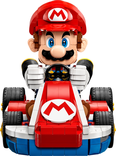 LEGO® Super Mario™: Mario Kart™: Mario i Standard Kart, kolekcionarski model 72037