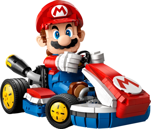 LEGO® Super Mario™: Mario Kart™: Mario i Standard Kart, kolekcionarski model 72037