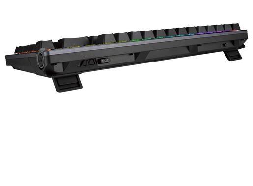 ASUS ROG Azoth, mehanička tipkovnica, bežična, ROG NX RED switch, 75% veličina, crna, 90MP0316-BKUA01