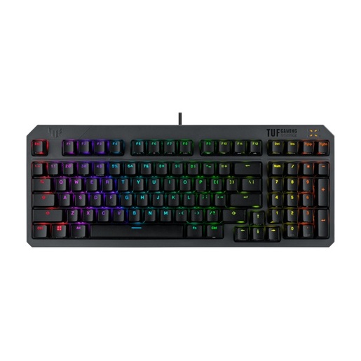 ASUS TUF Gaming K3 Gen II, mehanička tipkovnica, žična, crna, 90MP0390-BKUA01