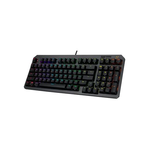 ASUS TUF Gaming K3 Gen II, mehanička tipkovnica, žična, crna, 90MP0390-BKUA01