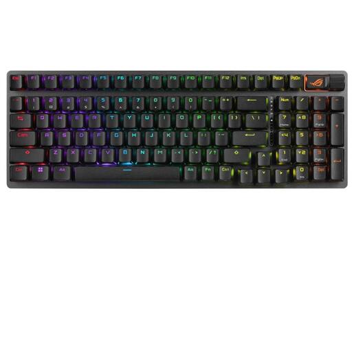 ASUS ROG Strix Scope II 96, mehanička tipkovnica, bežična, 96% veličina, crna, 90MP037A-BKUA01