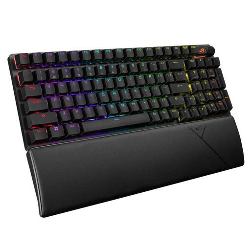 ASUS ROG Strix Scope II 96, mehanička tipkovnica, bežična, 96% veličina, crna, 90MP037A-BKUA01