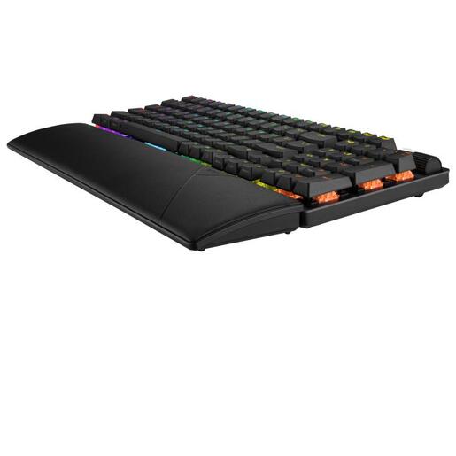 ASUS ROG Strix Scope II 96, mehanička tipkovnica, bežična, 96% veličina, crna, 90MP037A-BKUA01
