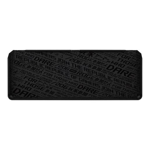 ASUS ROG Falchion Ace HFX, Hall Effect tipkovnica, bežična, ROG HFX switch, 65% veličina, crna, 90MP03VE-BKUA20