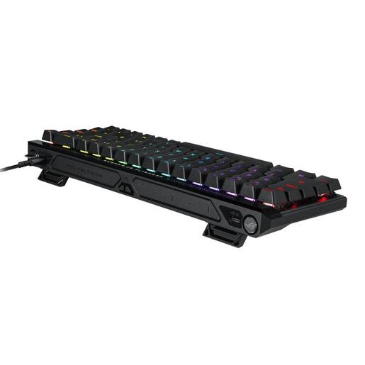 ASUS ROG Falchion Ace HFX, Hall Effect tipkovnica, bežična, ROG HFX switch, 65% veličina, crna, 90MP03VE-BKUA20