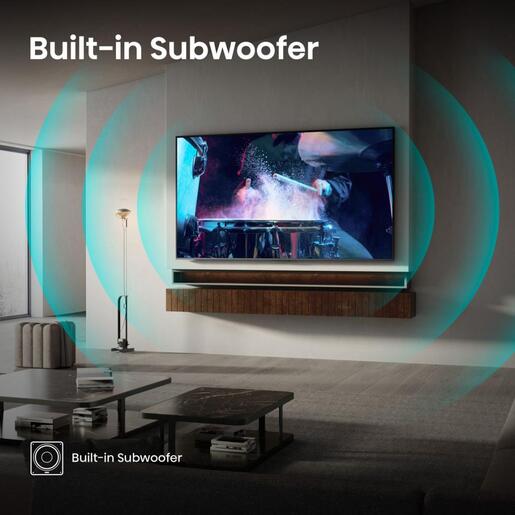 Hisense 98" QLED TV 98E7Q, 4K UHD, VIDAA Smart TV, 144Hz Game Mode PRO, Dolby Vision-Atmos, AI 4K Upscaler