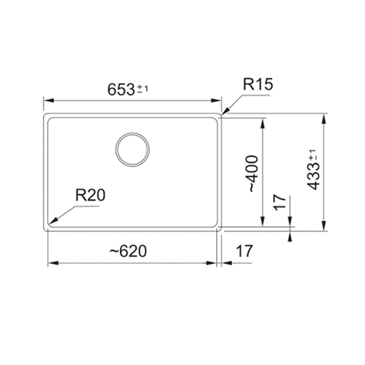 Franke sudoper Maris 2.0 Black Collection MRG 110-62