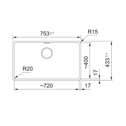 Franke sudoper Maris 2.0 Black Collection MRG 110-72