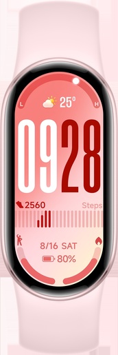 Xiaomi Smart Band 10 Mystic Rose, pametna narukvica