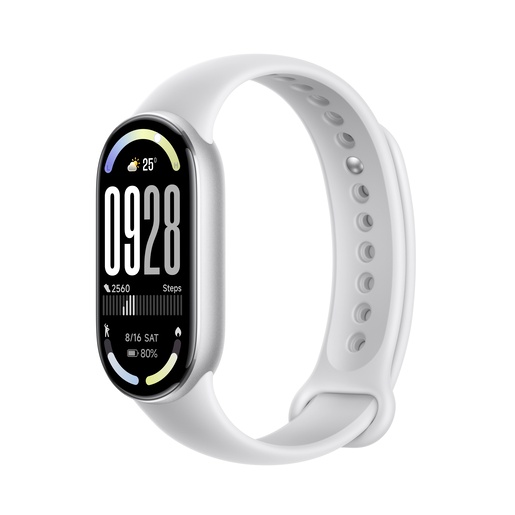 Xiaomi Smart Band 10 Glacier Silver, pametna narukvica